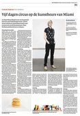 NRC Handelsblad: 'Vijf dagen circus op de kunstbeurs van Miami'